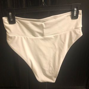Aerie high waisted high cut cheeky bikini bottoms